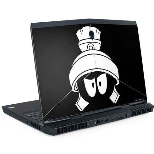 Looney Tunes Marvin the Martian Black and White Dell Alienware Skin